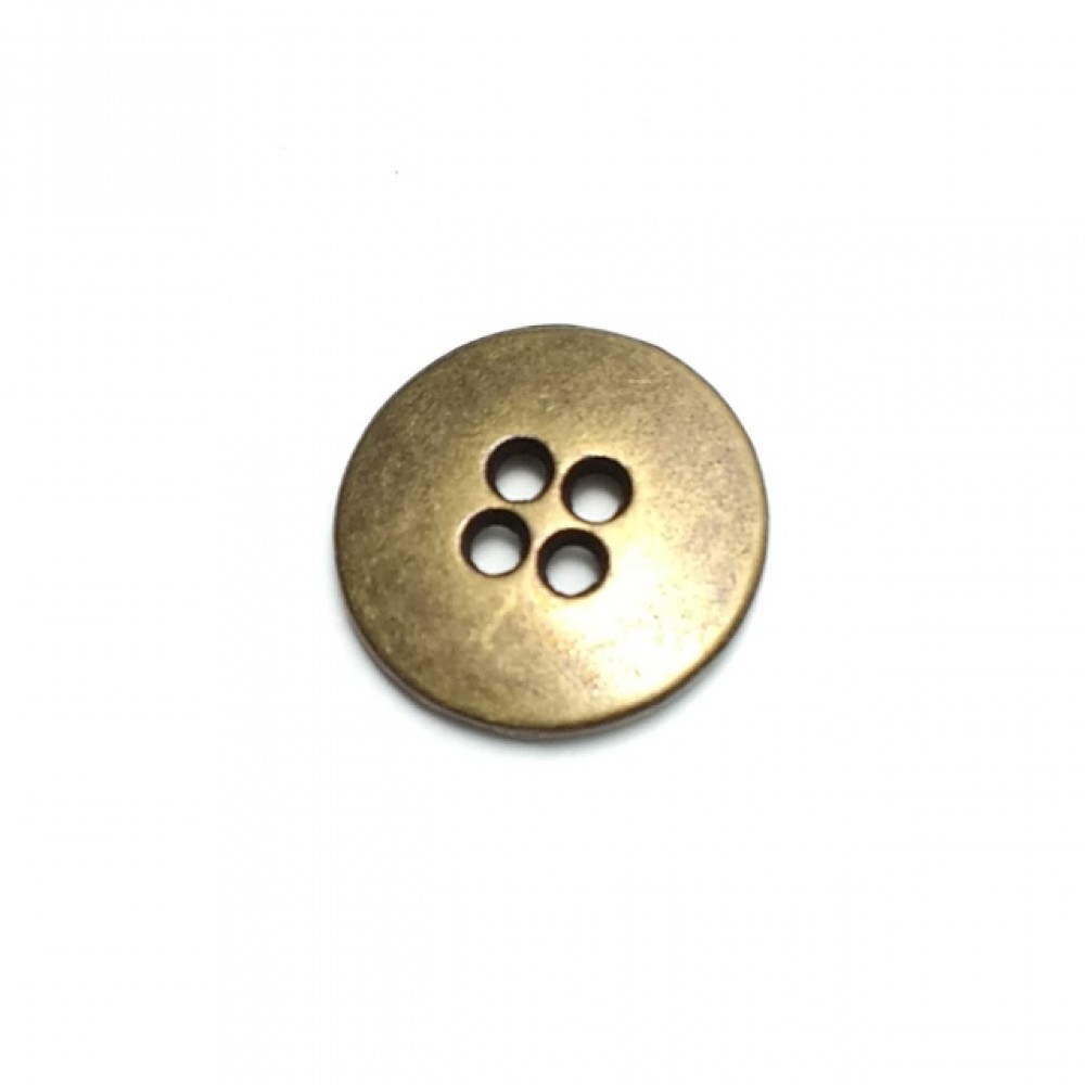 Sewing Button Four Hole 18 mm Patterned Button Manufacturing